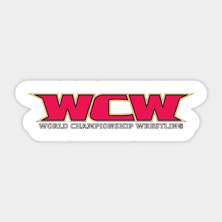 WCW Classic  Wrestling Sticker